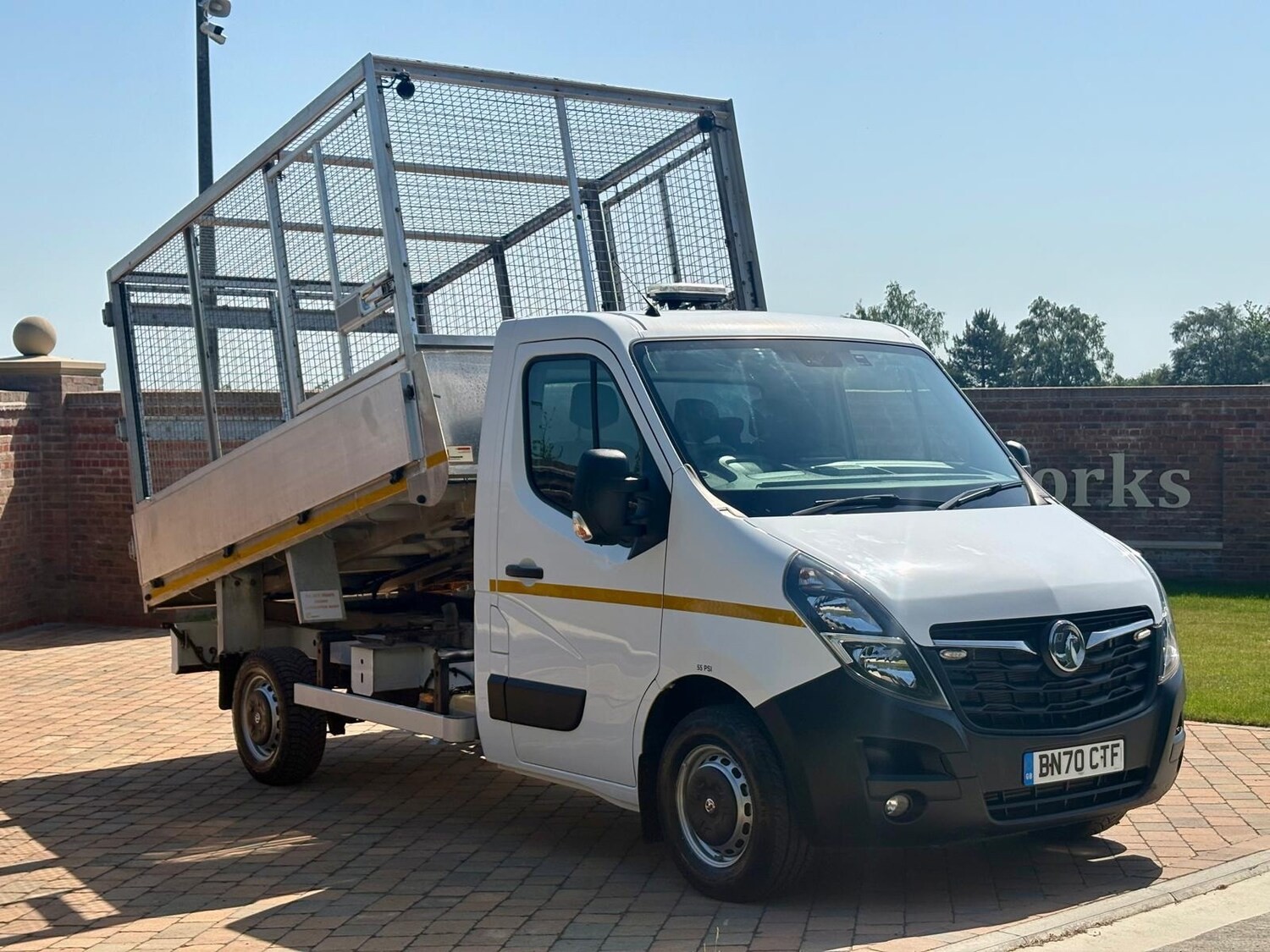 2020 Vauxhall Movano Renault Master 2 3 130ps Alloy Caged Tipper 